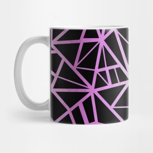 Shades Of Purple Geometric Mug